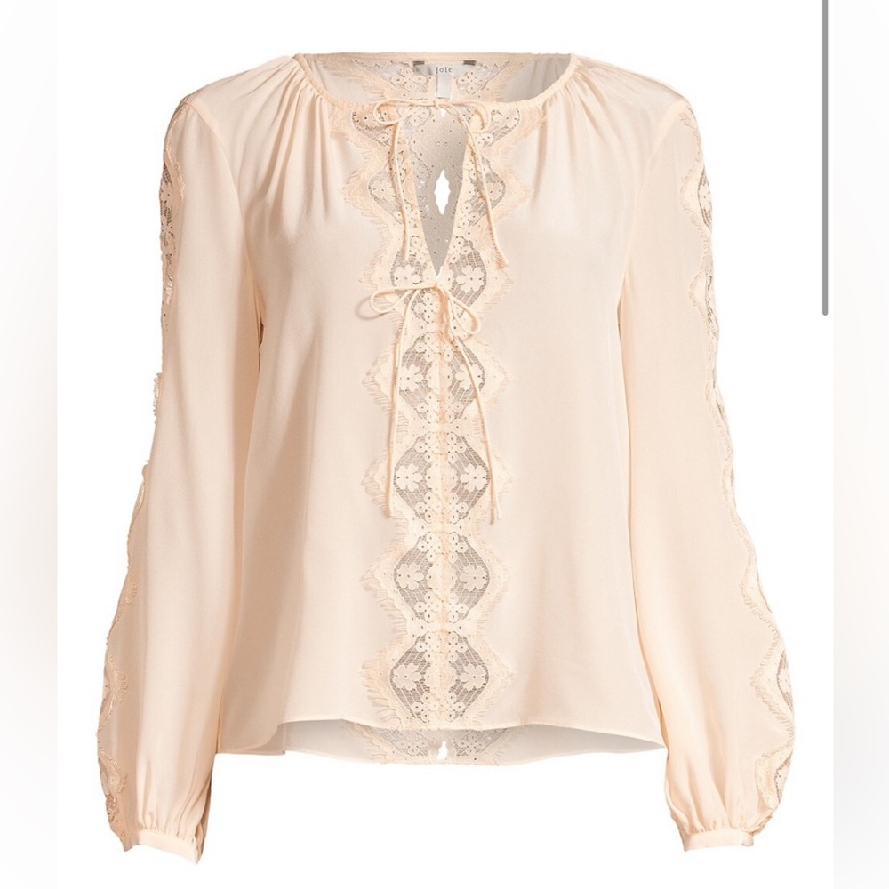 JOIE BERNABAS SILK BLOUSE